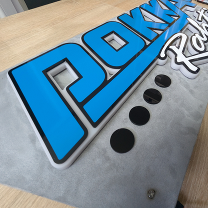 3D ACRYLIC CABIN SIGNS - ALL CUSTOM