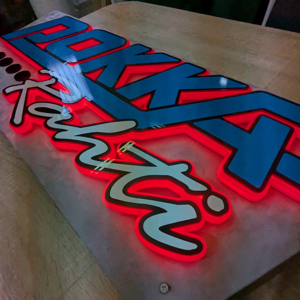 3D ACRYLIC CABIN SIGNS - ALL CUSTOM