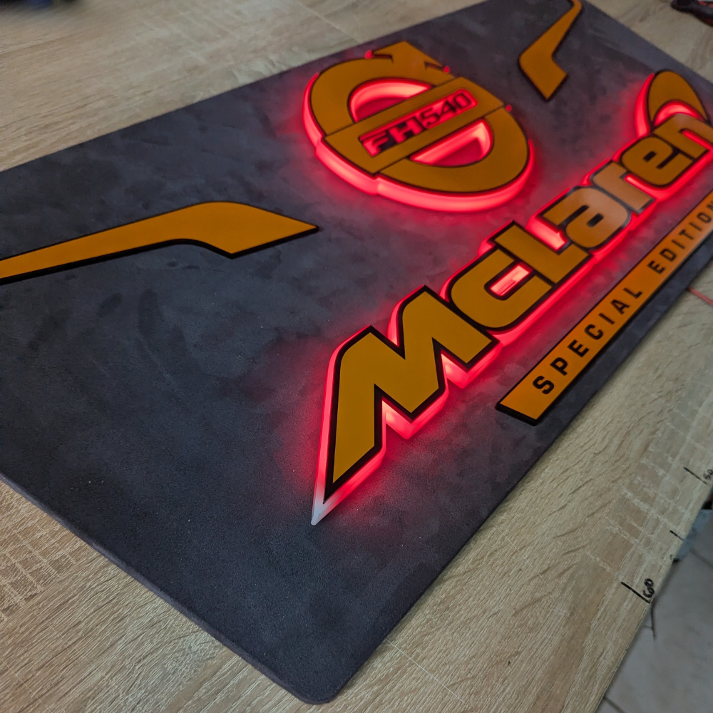 3D ACRYLIC CABIN SIGNS - ALL CUSTOM