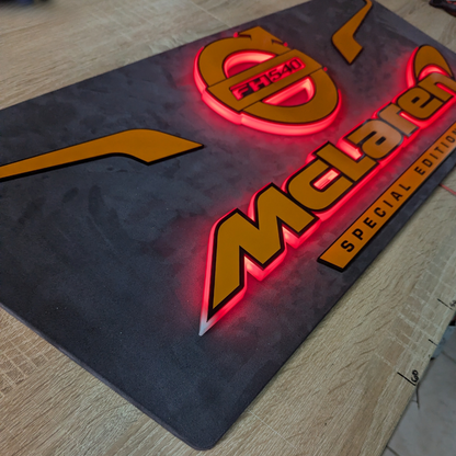 3D ACRYLIC CABIN SIGNS - ALL CUSTOM