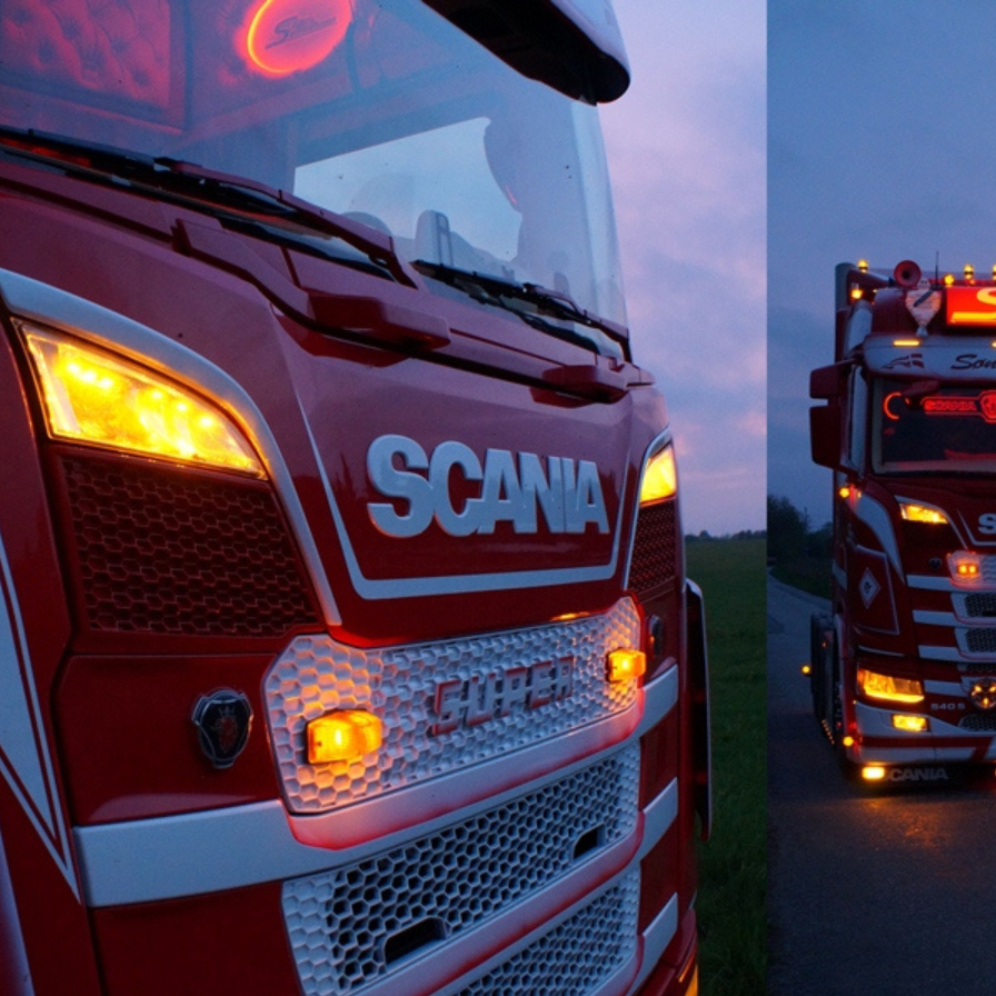 Next-Gen position light for Scania LED high-beam | 2016+ (White/Amber)