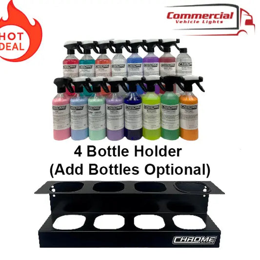 Chrome North West 4 Bottle Holder Chrome North West