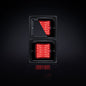 |STRANDS| IZE LED FRAME double (Vertical)