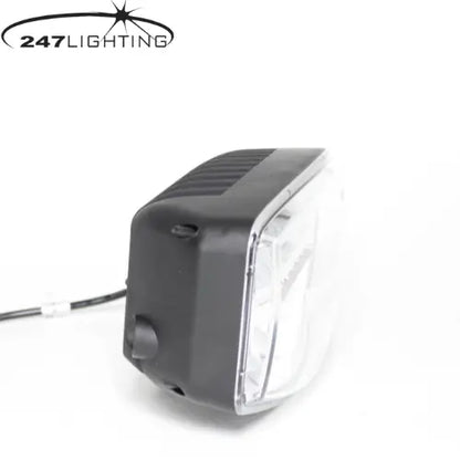 LED Driving & Position Lamp 244mm | CA 6169 features a compact LED work light with black housing, clear lens, and power lead, ideal for vehicles and equipment.