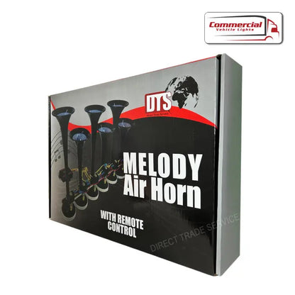 DTS Melody Air Horn, 130dB, 24V, 20+ Melodies Direct Trade Service