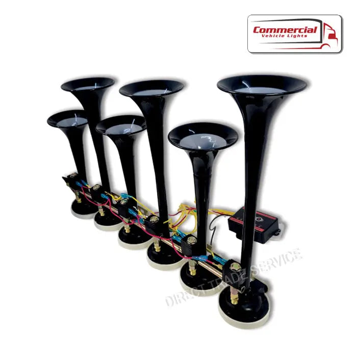 DTS Melody Air Horn, 130dB, 24V, 20+ Melodies Direct Trade Service