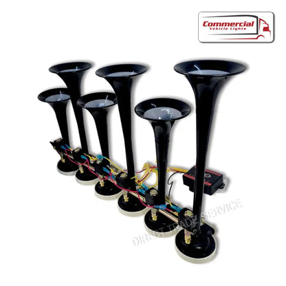 DTS Melody Air Horn, 130dB, 24V, 20+ Melodies Direct Trade Service