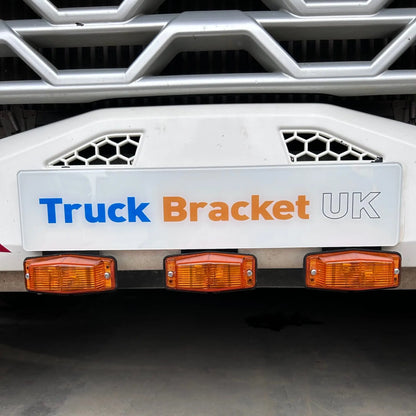 Double Burner Number Plate Mount Truck Brackets UK