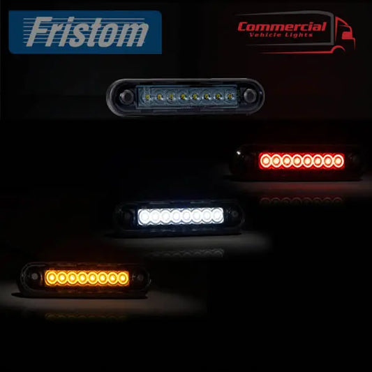 Fristom Dark Long Marker Light Flat/Curved Fit Rubber Gasket FT-073 Fristom