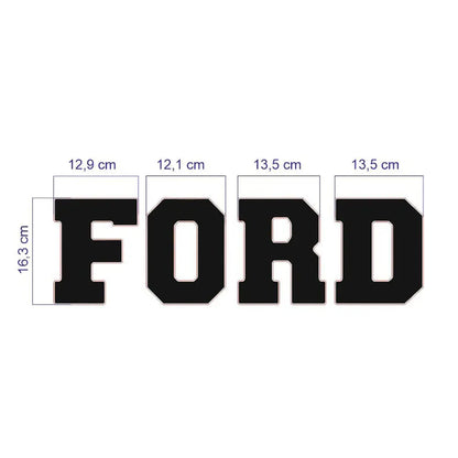 Transit Grille Badge Led Back-Lit (Fits Ford) - In Your Truck Ltd