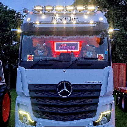 Custom Full Colour Truck / Van Lightboard Custom Designs