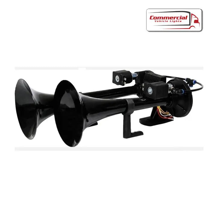 Hi-Do Trumpet Horn with Two Melodies, 135dB, 12V Or 24V Hi-Do