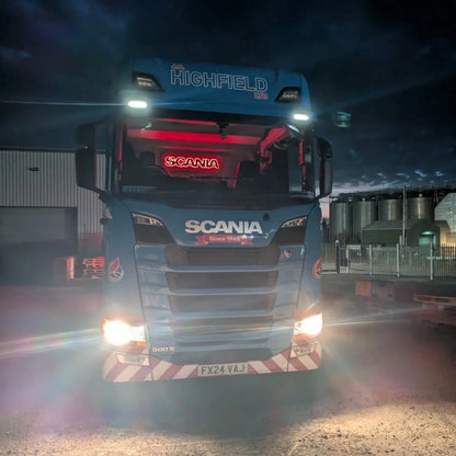 Custom Alcantara Truck Light Board Suitable For Scania - In Your Truck Ltd