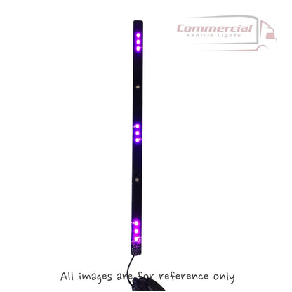 Interior Lightbar 9 or 12 Led 7 Colours 10-30V Universal