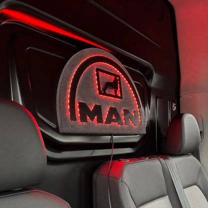 MAN 3D Van Light Board