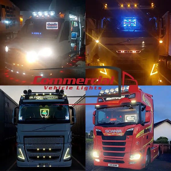 Custom Full Colour Truck / Van Lightboard Custom Designs