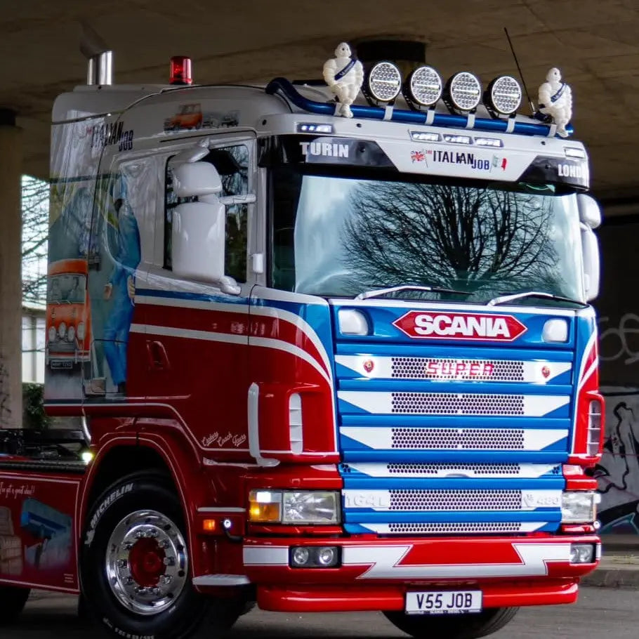 Michelin man on truck