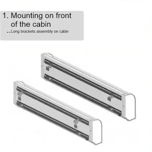 105x30x15cm Standard Dutch Style Illuminated Led Headboard (White LED) Universal