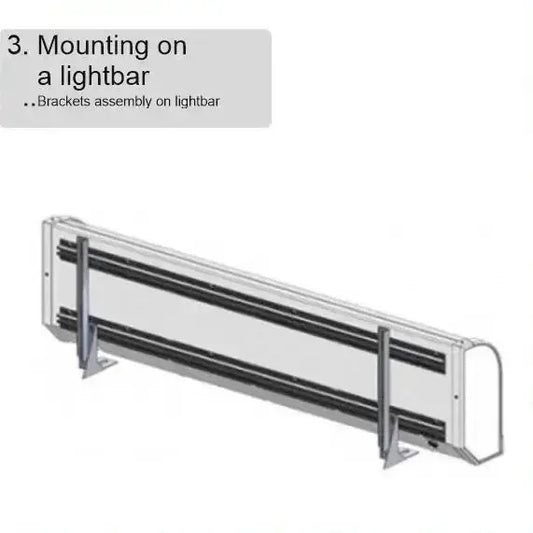105x30x15cm Standard Dutch Style Illuminated Led Headboard (White LED) Universal