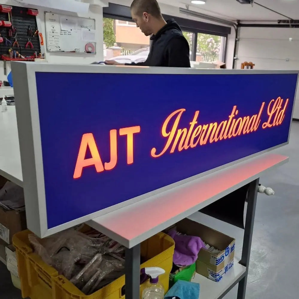 Old School Dutch Style Illuminated Led Truck Headboard - In Your Truck Ltd