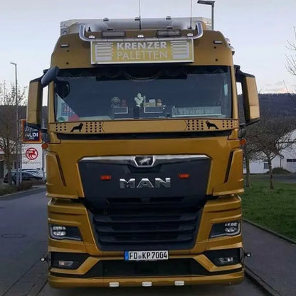 Old School Dutch Style Illuminated Led Truck Headboard - In Your Truck Ltd