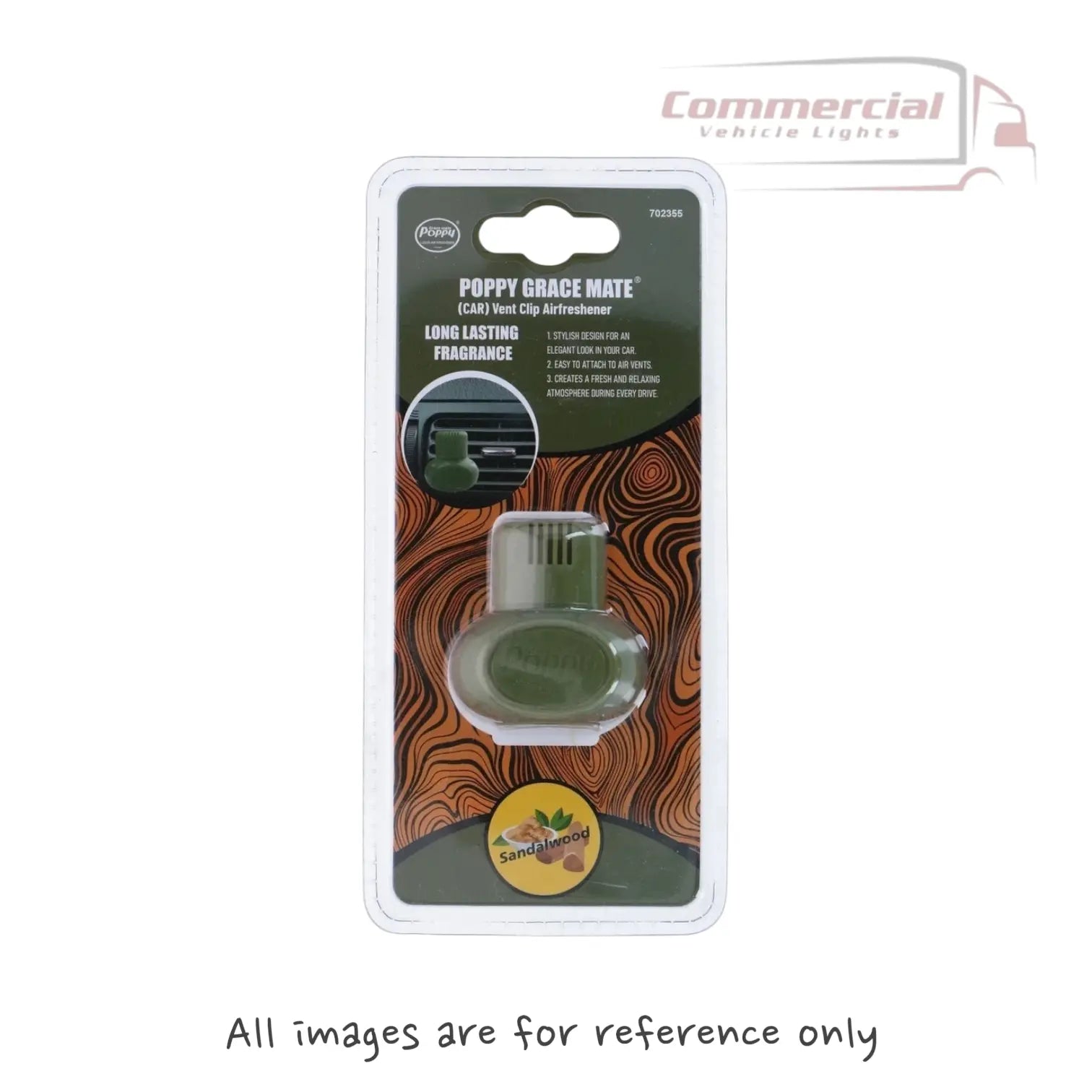 POPPY GRACE MATE EVA SANDALWOOD