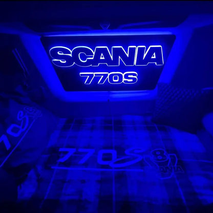 Custom Scania Infill Panel Truck Light Board by TLD In Your Truck Ltd