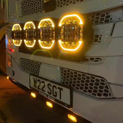 Scania Next Gen Spot Light Grill Mounting Kit