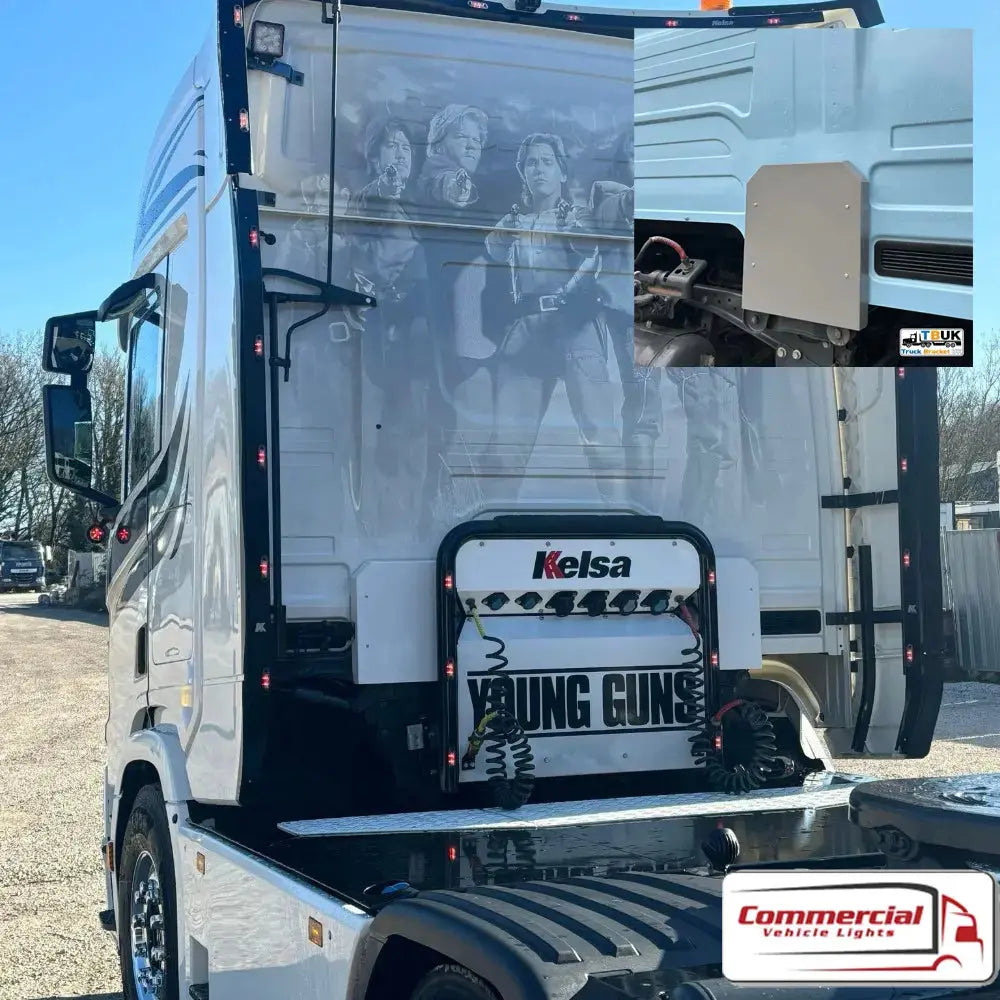Next Gen R/S Series Cab Mount/Air Bag Cover Kit (Fits Scania) Scania
