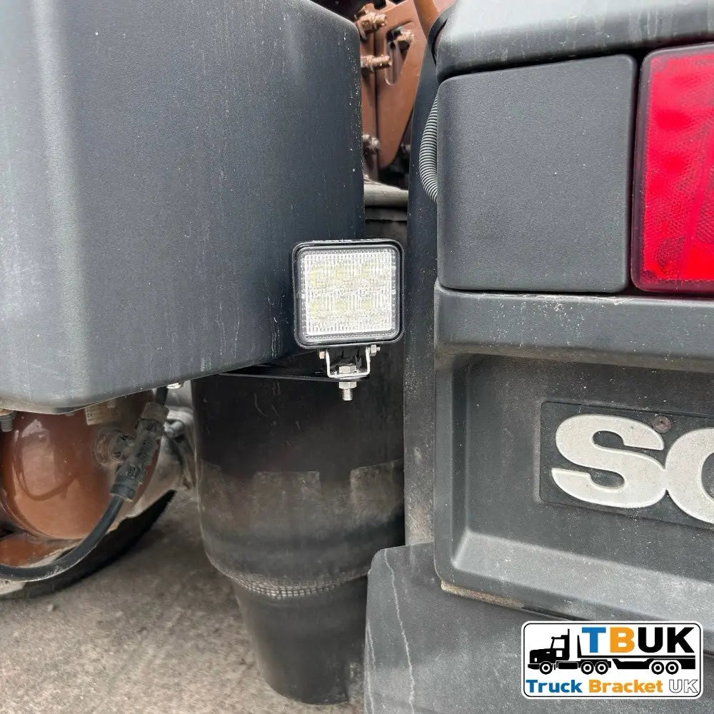 Scania Next Gen Rear Chassis Work Light Mounts (Pair) Truck Brackets UK