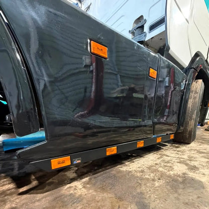 Scania Next Gen Side Skirt Bars With Marker Lights (Pair)