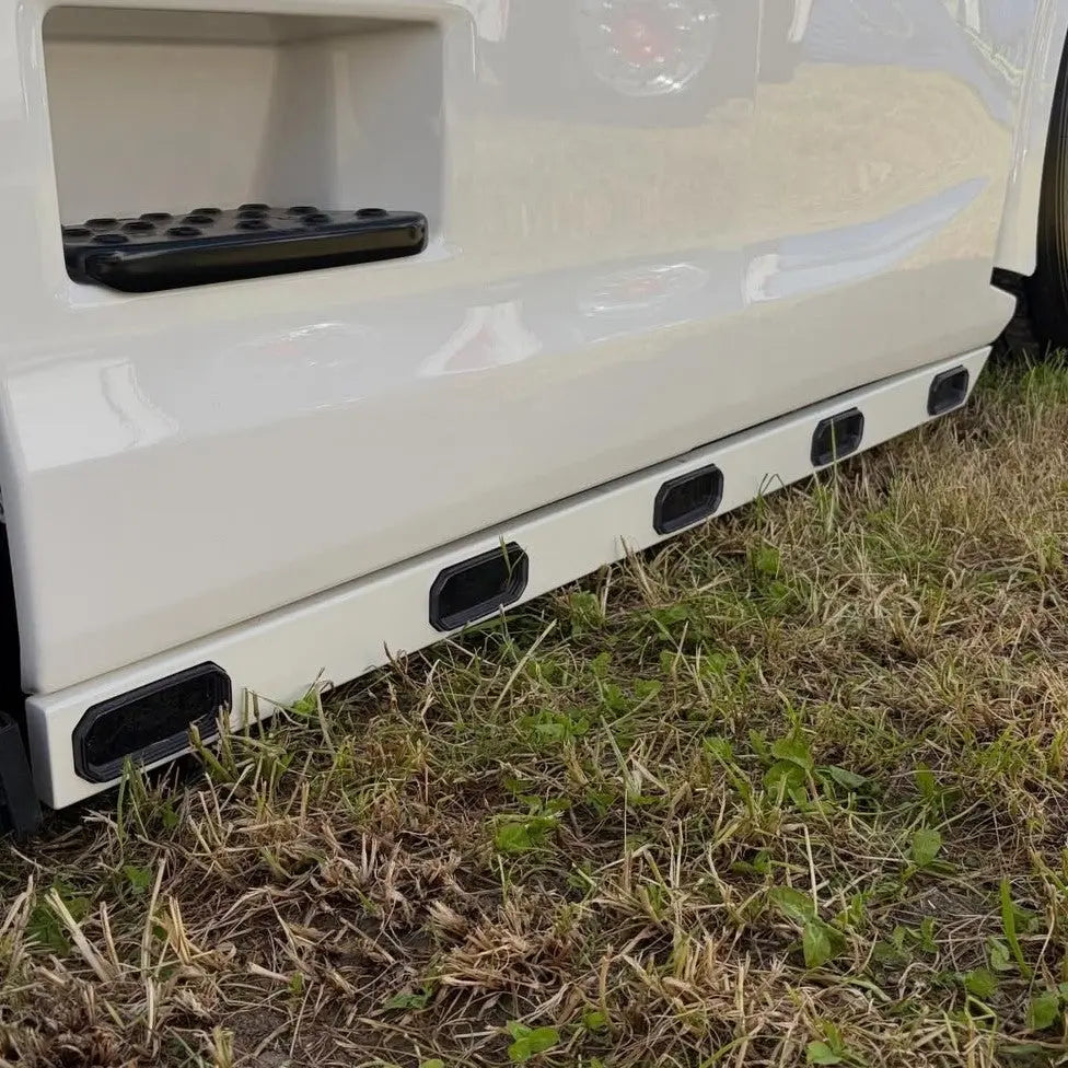 Scania Next Gen Side Skirt Bars With Marker Lights (Pair)