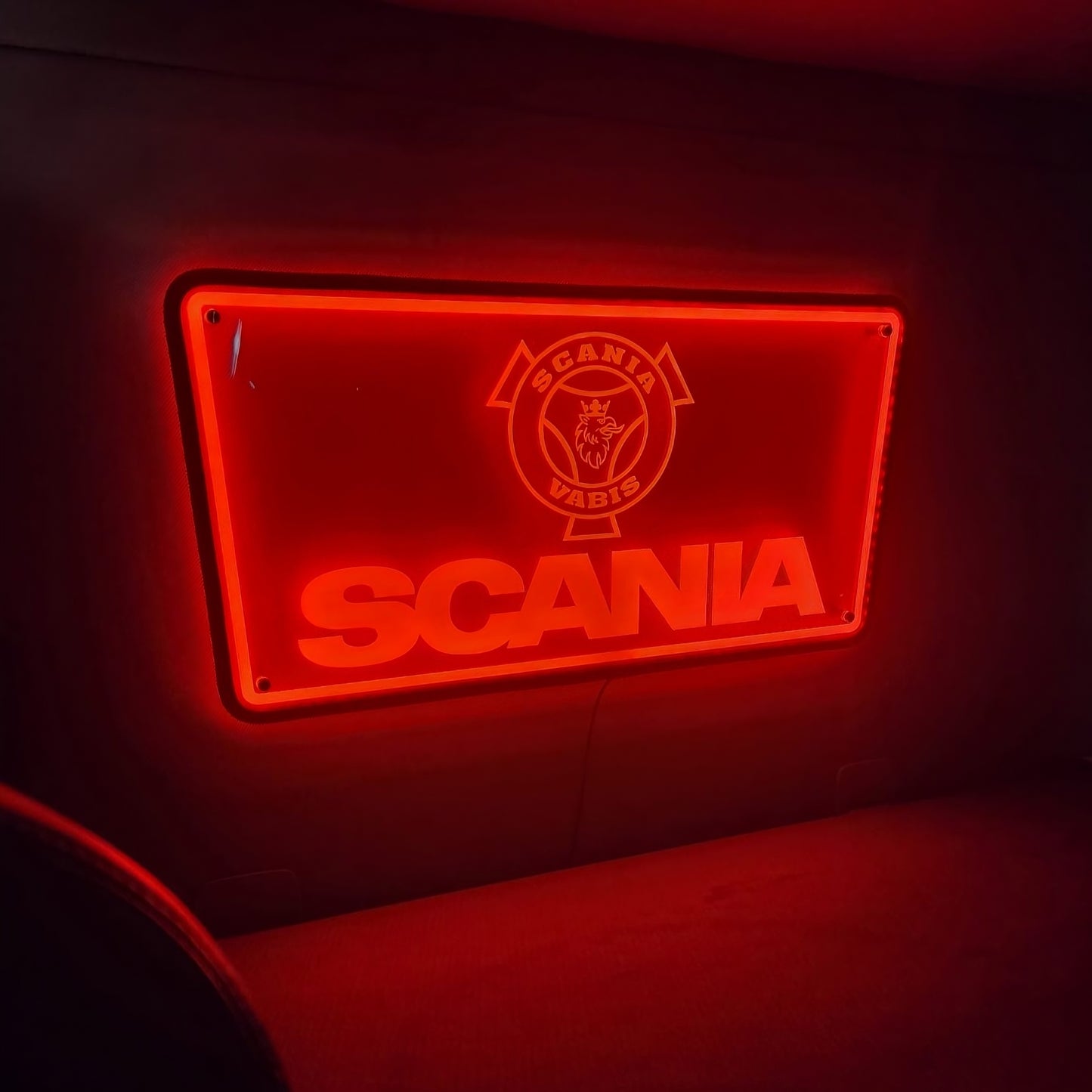 Scania Infill Panel Plexiglass Light Board