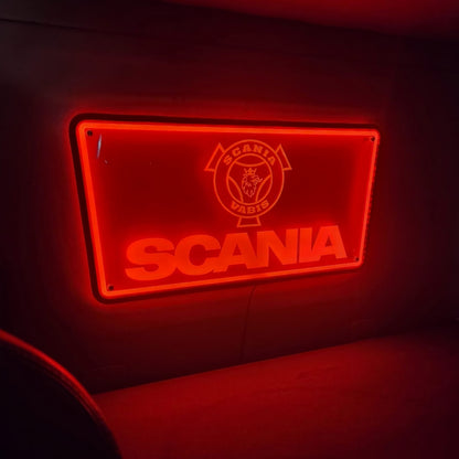 Scania Infill Panel Plexiglass Light Board