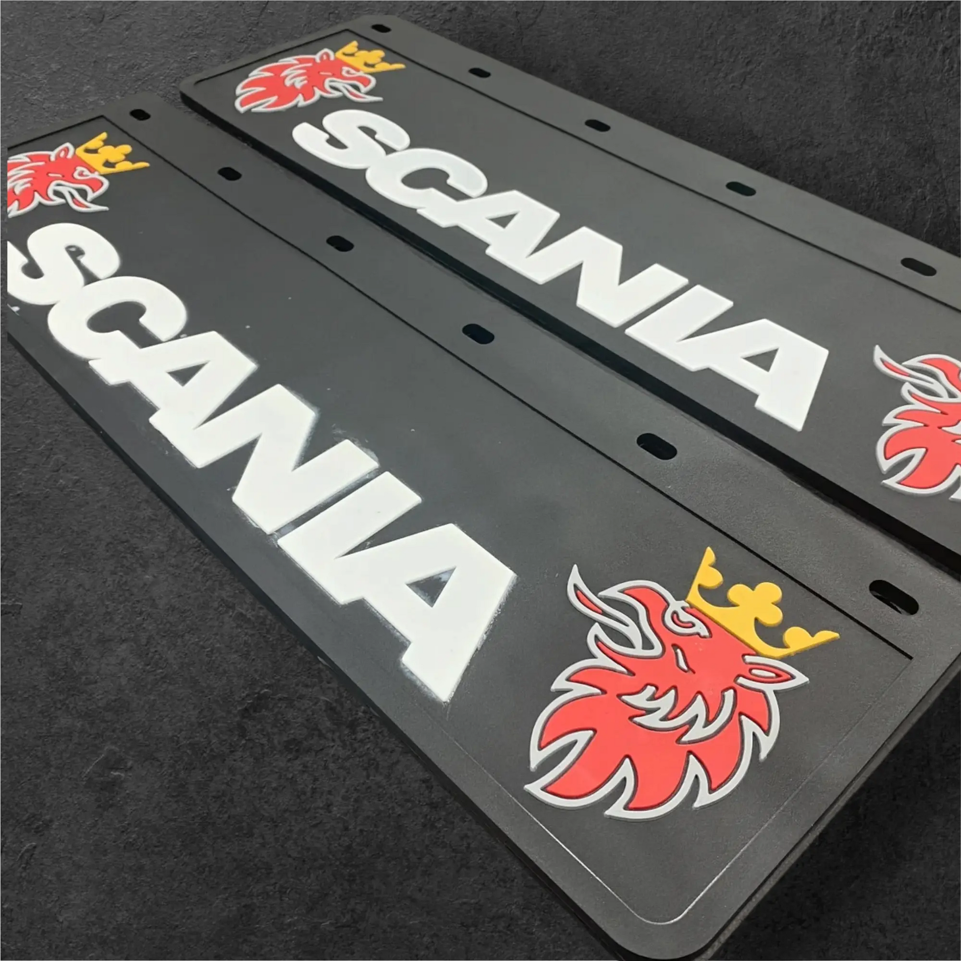 Truck Mud Flaps High Quality 3D Printed 58 x 17.5 cm - In Your Truck Ltd