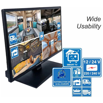 22" Unispectra® Smart TV (webOS) 12/24 Volt Universal