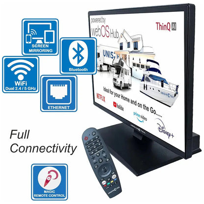 22" Unispectra® Smart TV (webOS) 12/24 Volt Universal