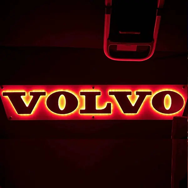 Volvo 3D Letters Truck Light Board - In Your Truck Ltd