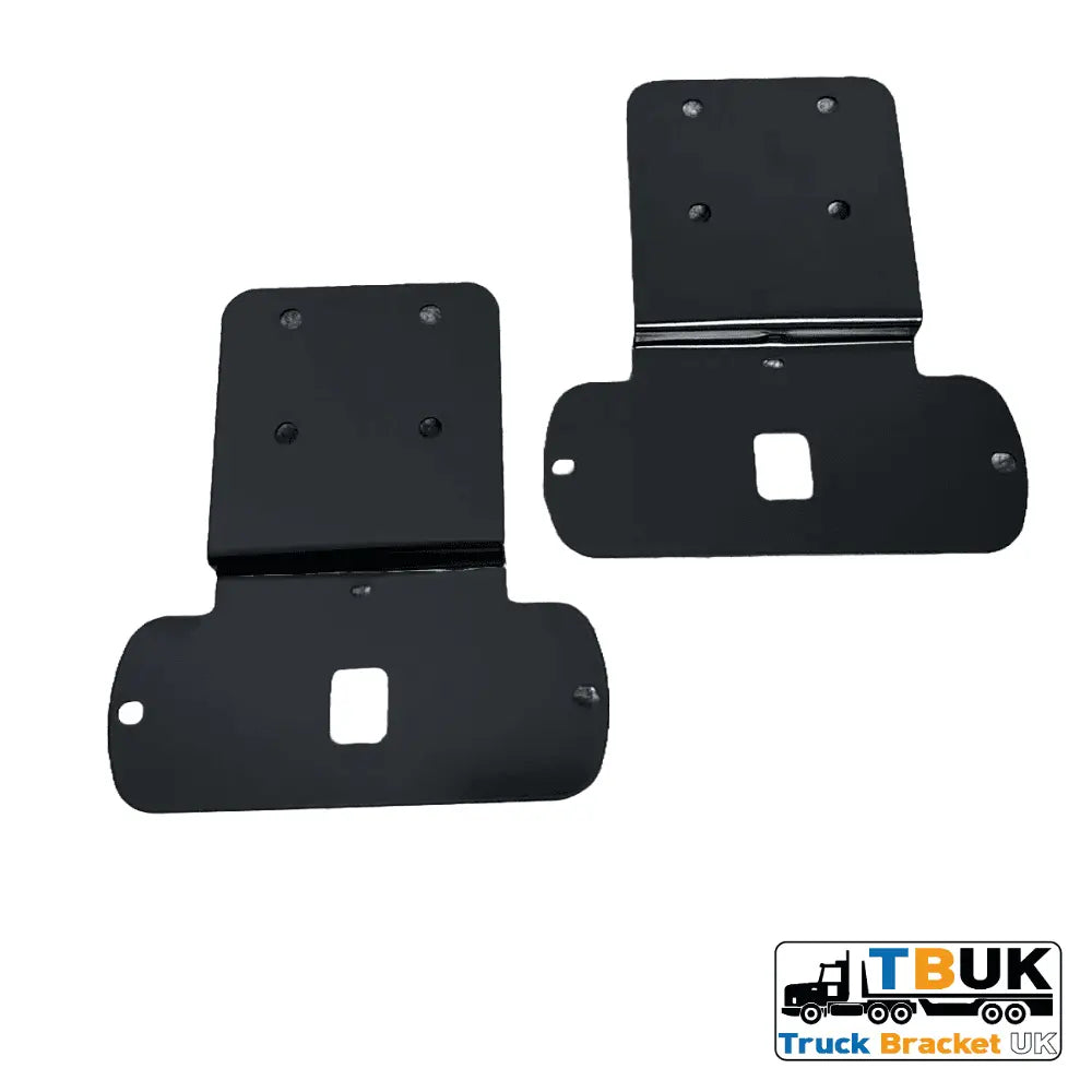Volvo FH V5 Halo Strobe Light Grill Mounting Brackets (Pair) Truck Brackets UK