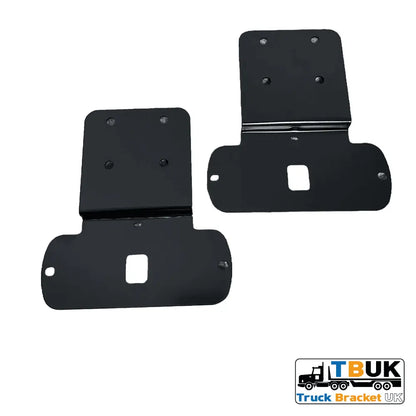 Volvo FH V5 Halo Strobe Light Grill Mounting Brackets (Pair) Truck Brackets UK