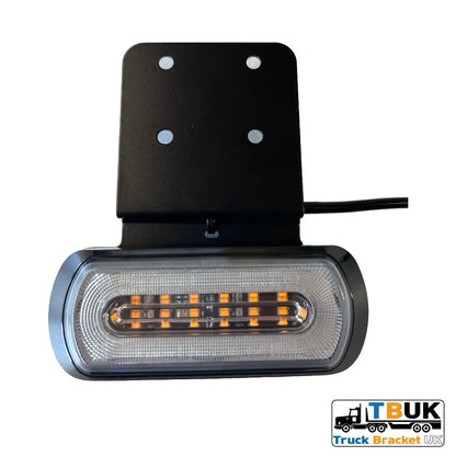 Volvo FH V5 Halo Strobe Light Grill Mounting Brackets (Pair) Truck Brackets UK