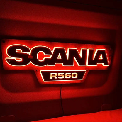 Custom Scania Infill Panel Truck Light Board by TLD In Your Truck Ltd