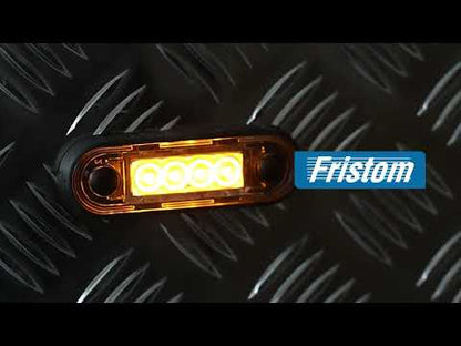Dual Colour LED Marker Light Flat/Curved Fit FT-073BZ
