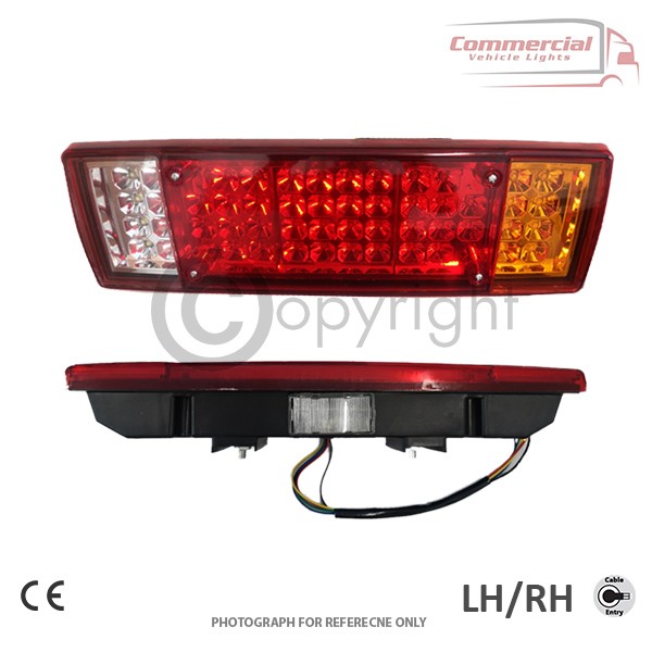 24 volt led on sale truck tail lights