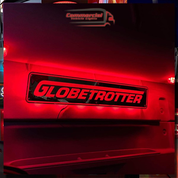 Volvo Globetrotter MIRROR / LIGHT BOARD FOR ALL TRUCKS & VANS 80x15cm