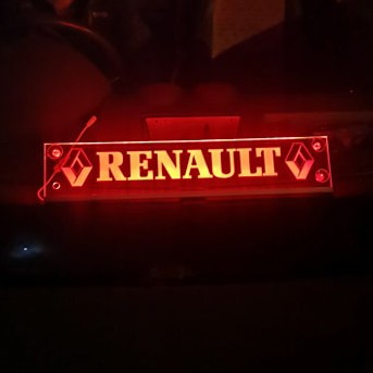 500x100 mm Renault Window Sign