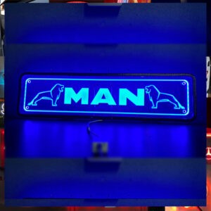 MAN Plexi Sign 70x18 cm