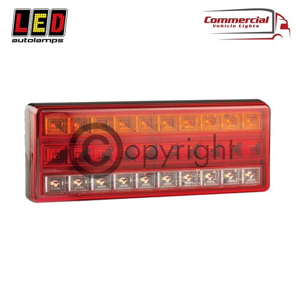 LED Autolamps 12/24V Rear Stop/Tail/Indicator/Reverse Lamp