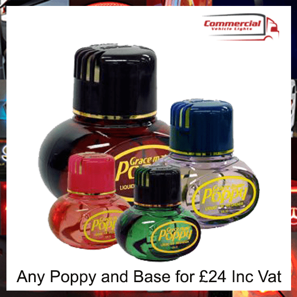 Gracemate Poppy Air Freshener and Base Deal