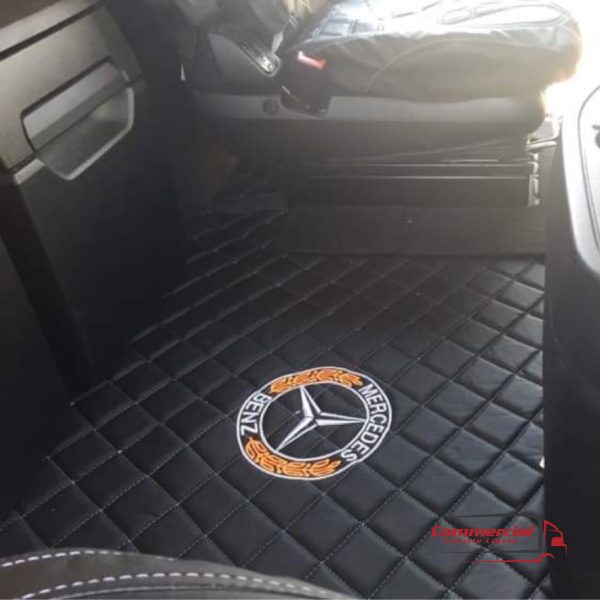 Mercedes Truck Floor Mats Black